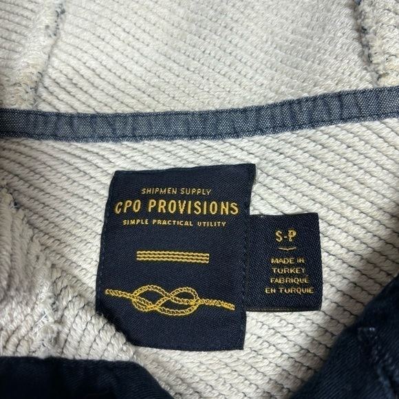 Sailing Hoodie Womens Small Classic Hooded Sweatshirt CPO Provisions Boating - Picture 2 of 4